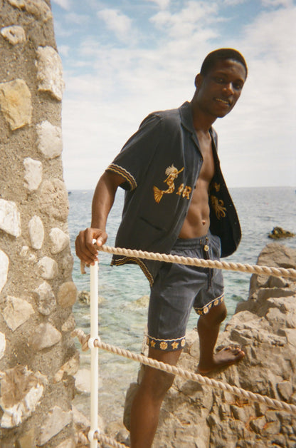 'Le Sirenuse' Don't Worry Shorts