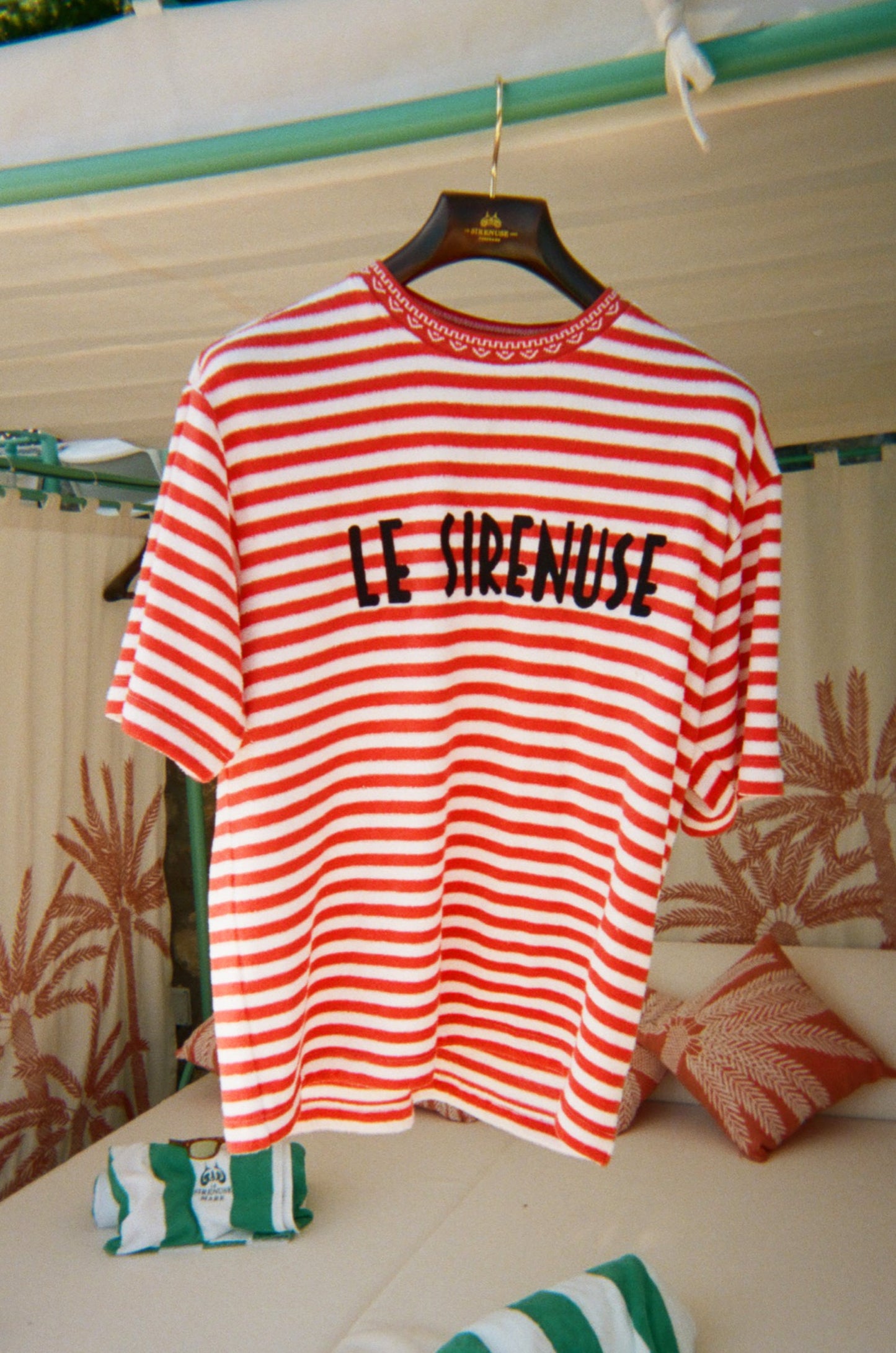 'Le Sirenuse' Souvenir Terry Tee (Red)