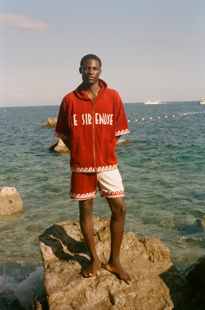 'Le Sirenuse' Beach Towel Top