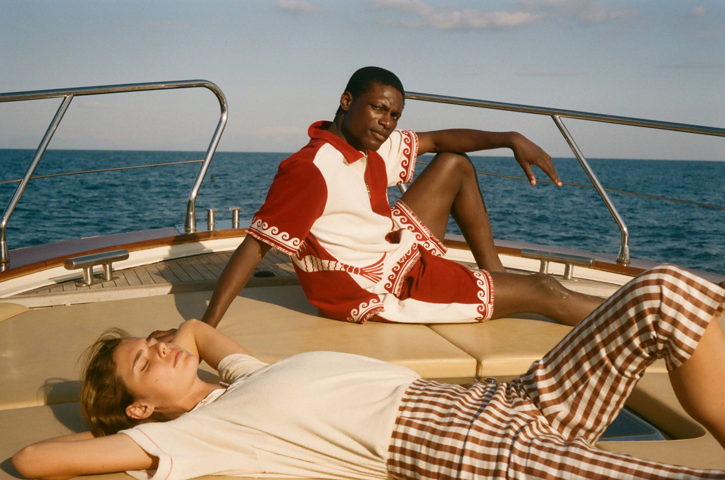 'Le Sirenuse' Late Checkout Cabana (Red)