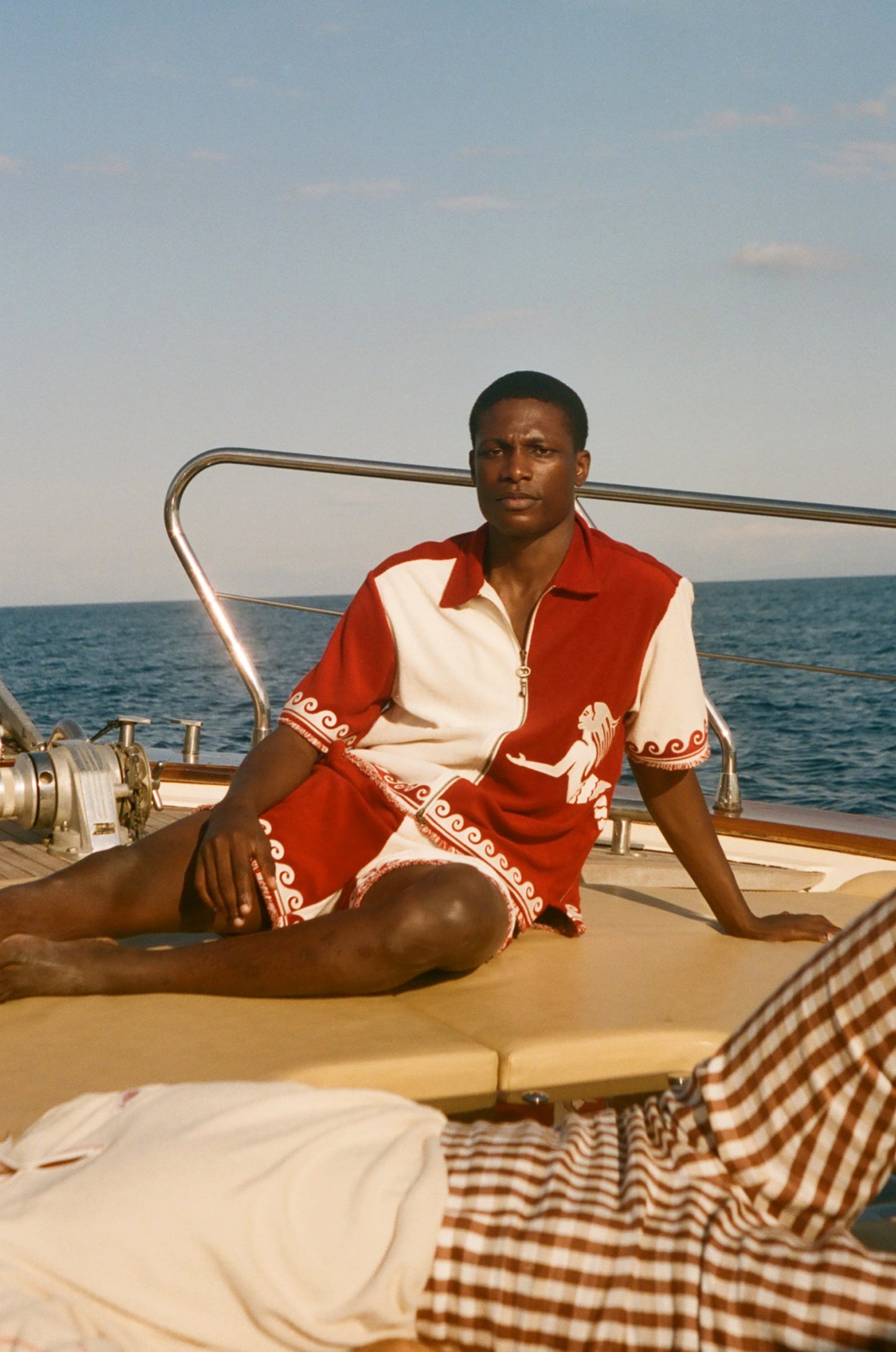 'Le Sirenuse' Late Checkout Cabana (Red)