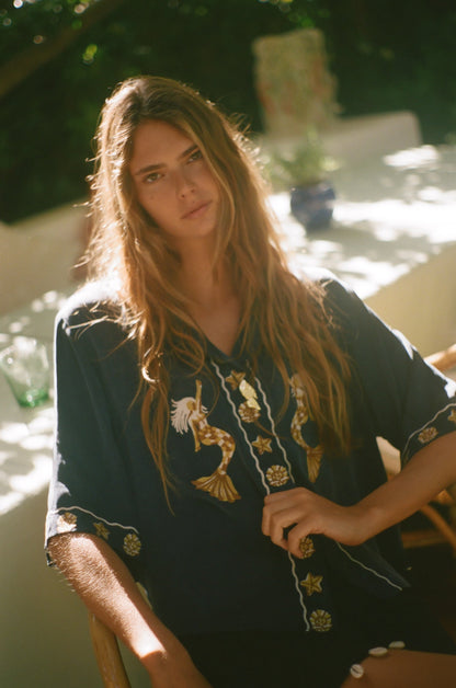 'Le Sirenuse' Don't Worry ~ Relaxed Crop Cut