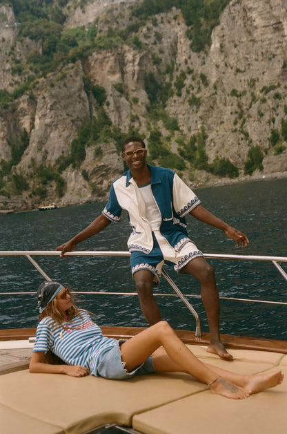 'Le Sirenuse' Late Checkout Cabana (Blue)
