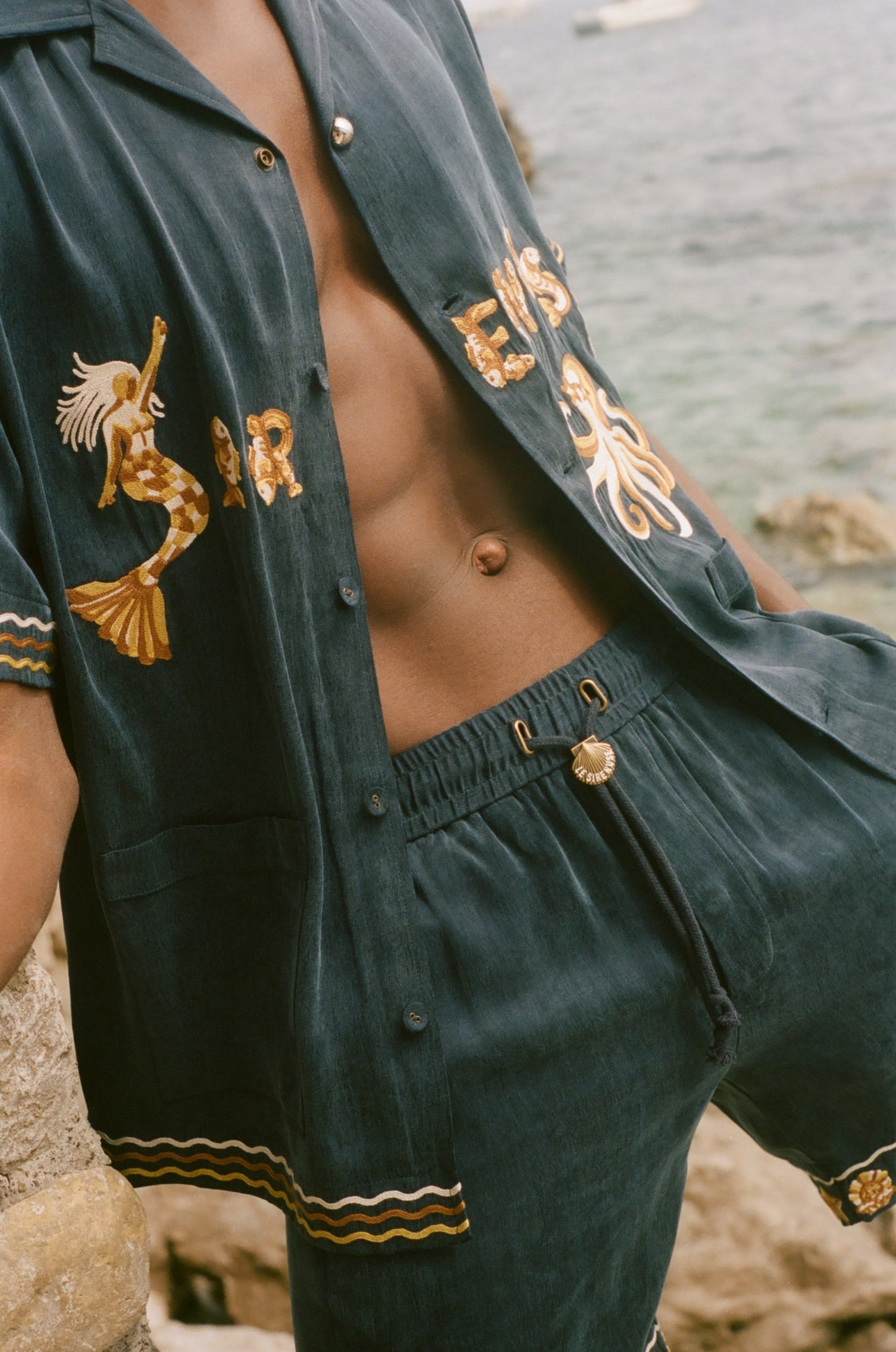 'Le Sirenuse' Don't Worry Shorts