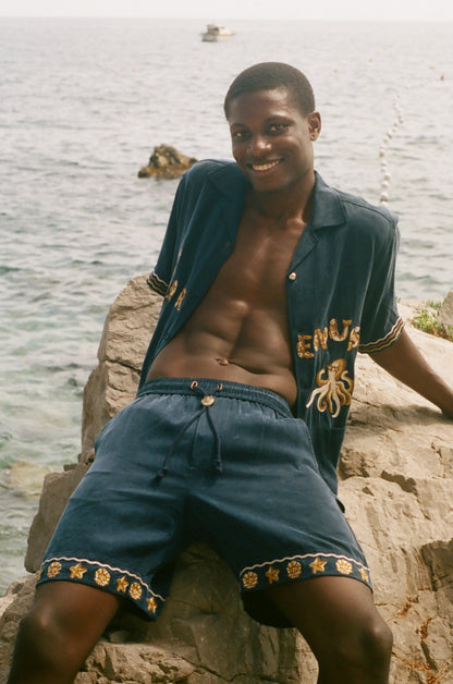 'Le Sirenuse' Don't Worry Shorts
