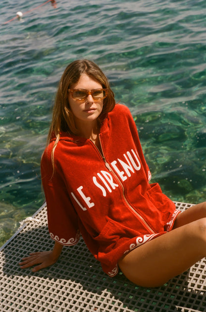 'Le Sirenuse' Beach Towel Top