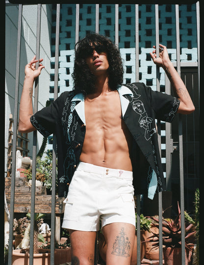 Stowaway Short Shorts (Salt)