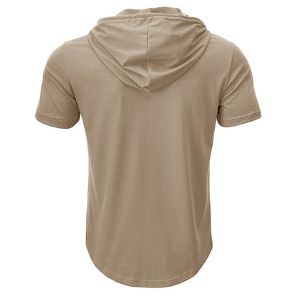 Men's Cotton Blend Fitness Short-Sleeve Sport T-Shirt – 10 Colors