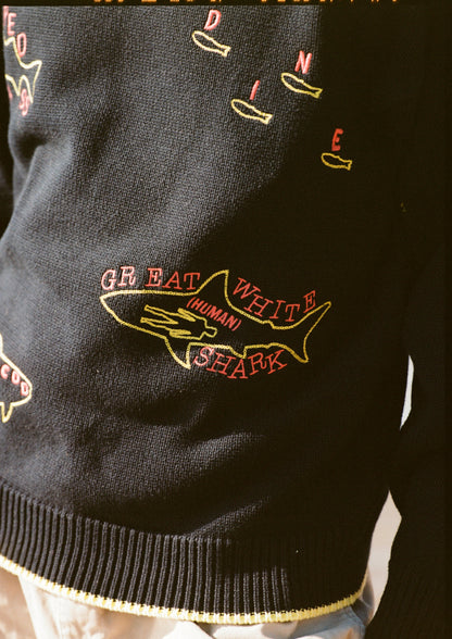 'Fishes of the North Atlantic' Sweater