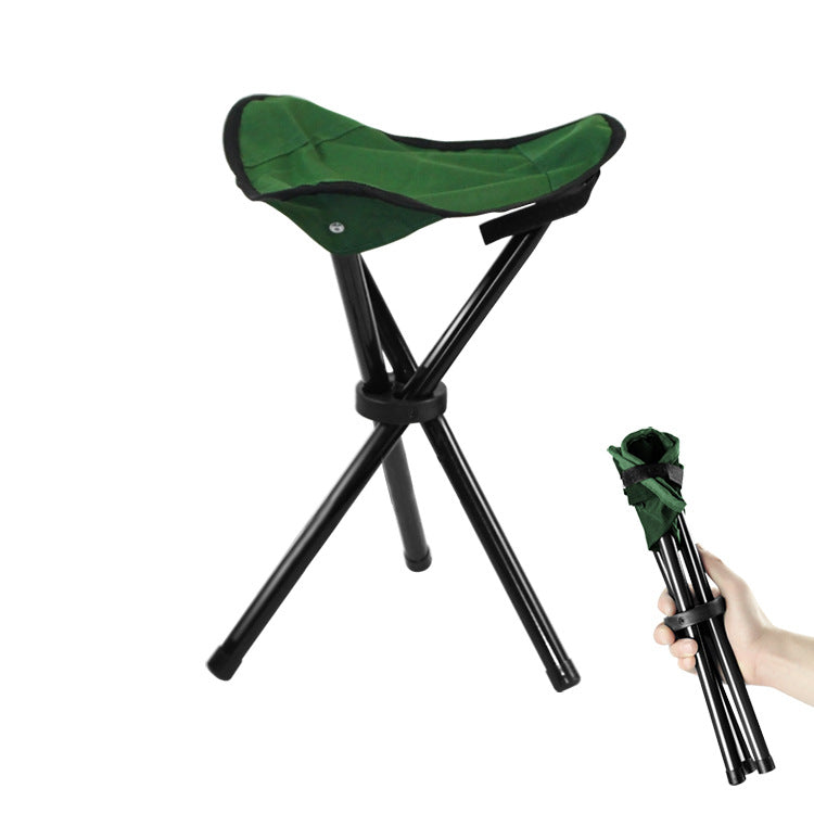Outdoor Ultralight Portable Folding Tripod Stool – Camping & Hunting Seat