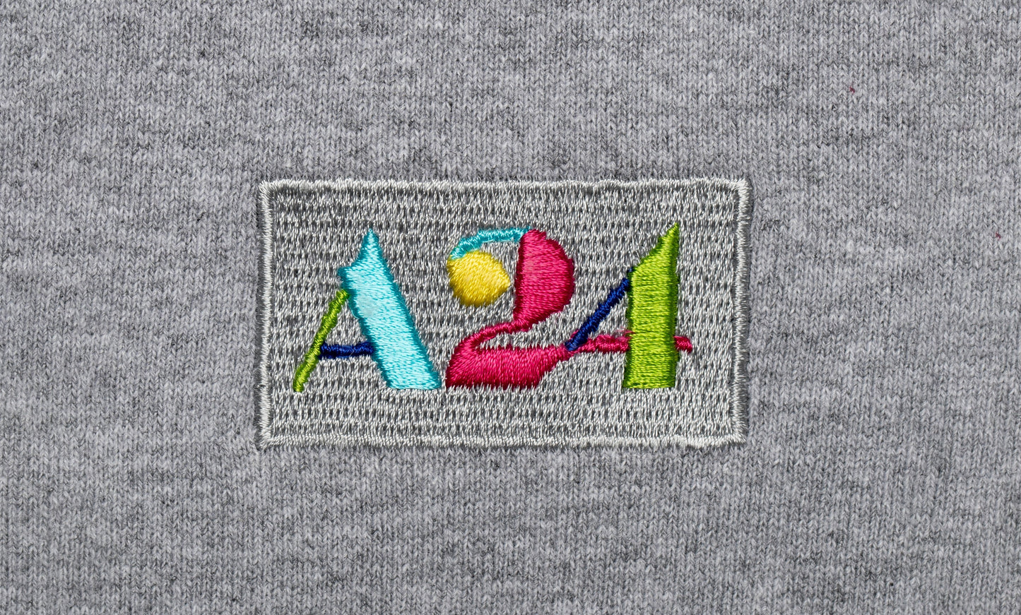 Grey Patch Crewneck