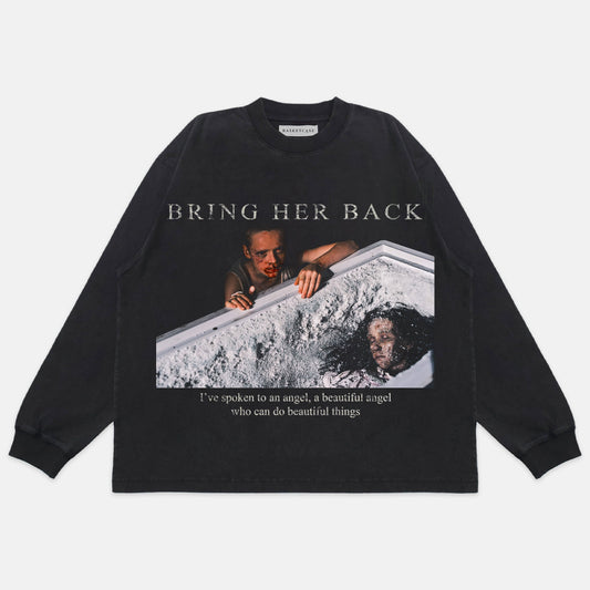 Bring Her Back x Basketcase Beautiful Angel Long Sleeve