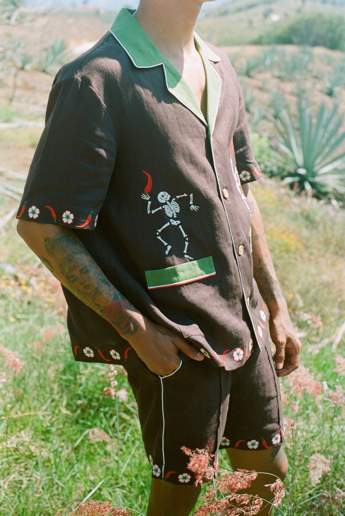 'Picante' Cabana Shorts