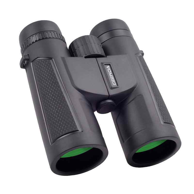 12x42 HD Waterproof Binoculars – BAK4 Prism with Multi-Layer Green Film Coating