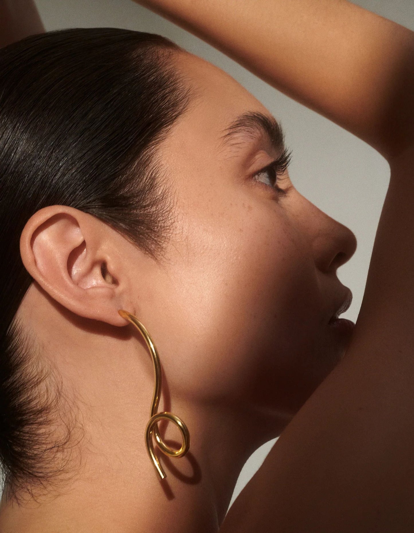 Cursive Earrings