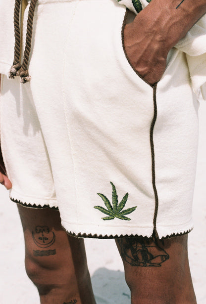 'Cabannabis' Cabana Shorts