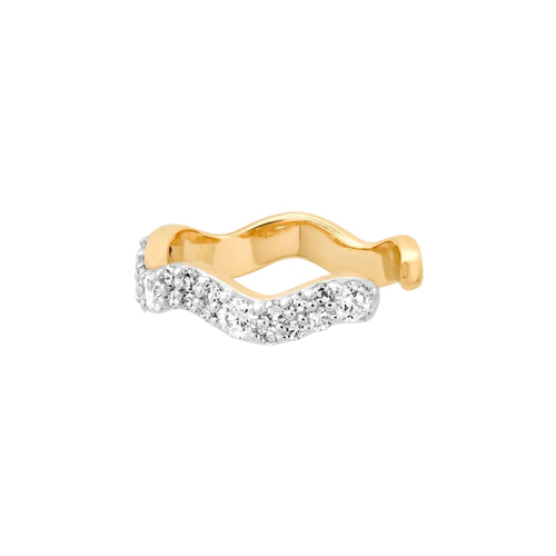 Slim Diamond Form Ear Cuff