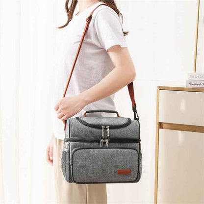 Insulated Cold Storage Bag | 10L Lunch Bag for Food, Fruit & Breast Milk