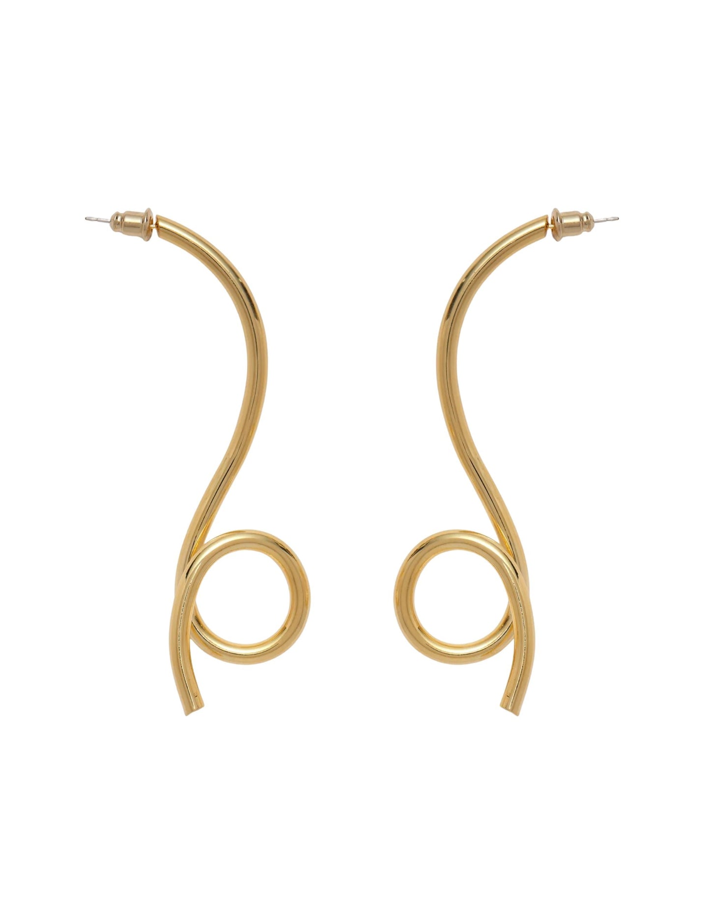 Cursive Earrings
