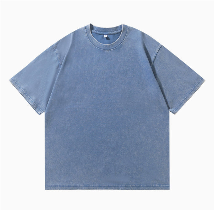 Men's Heavyweight Vintage Washed Drop-Shoulder T-Shirt