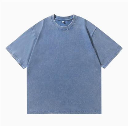 Men's Heavyweight Vintage Washed Drop-Shoulder T-Shirt