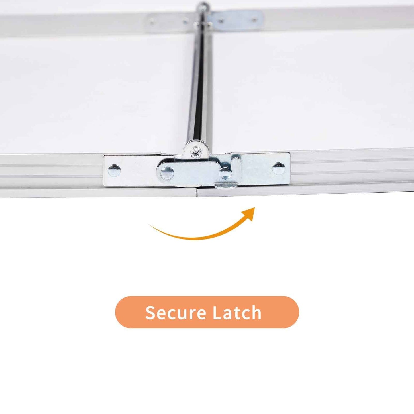 3ft Aluminum Folding Table – Portable, Locking Legs, 110 lb. Capacity