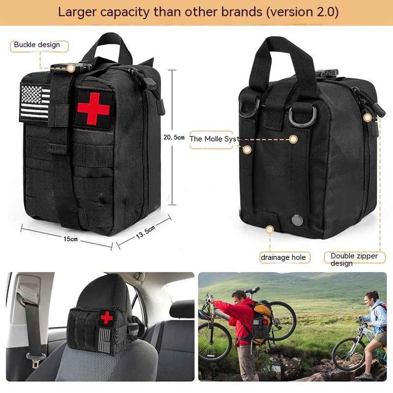 40-Piece Tactical Survival Emergency Kit – Outdoor & Emergency Preparedness Set