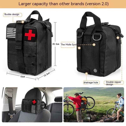 40-Piece Tactical Survival Emergency Kit – Outdoor & Emergency Preparedness Set