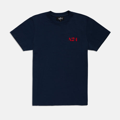 Navy Logo Tee