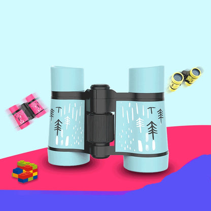 Kids Handheld Binoculars – Rubber Shockproof Toy Binoculars for Children Ages 3–7