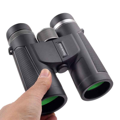 12x42 HD Waterproof Binoculars – BAK4 Prism with Multi-Layer Green Film Coating