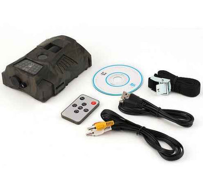 12MP Trail Camera with Night Vision – IP66 Waterproof, 20m IR Flash, 0.5s Trigger