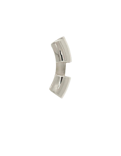 Split Helix Ear Cuff in Silver