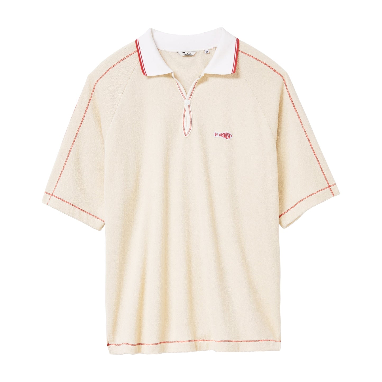 'Le Sirenuse' Guppy Raglan Terry Polo