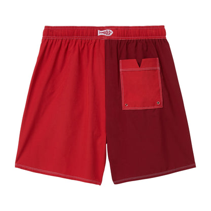 'Le Sirenuse' Guppy Trunks (Red)