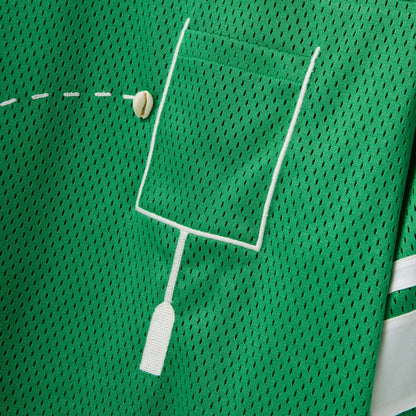 ‘Doink!’ ~ Relaxed Crop Cut (Green)