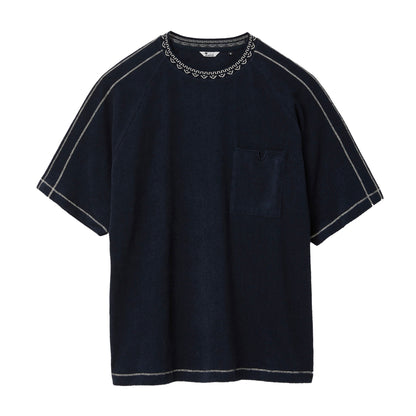 Raglan Terry Tee (Navy)