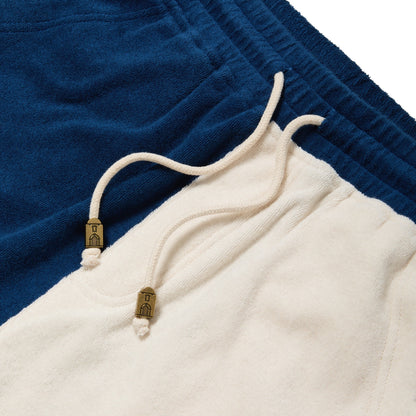'Le Sirenuse' Late Checkout Cabana Shorts (Blue)