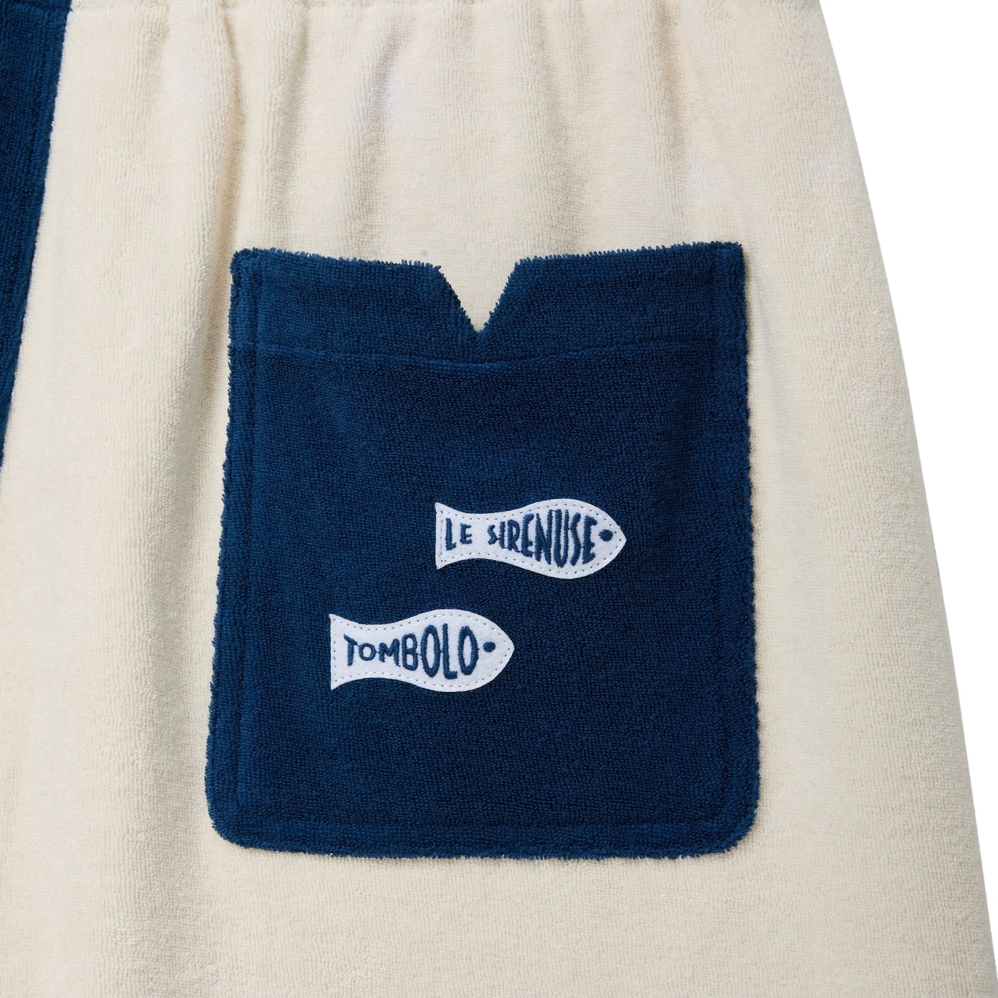 'Le Sirenuse' Late Checkout Cabana Shorts (Blue)