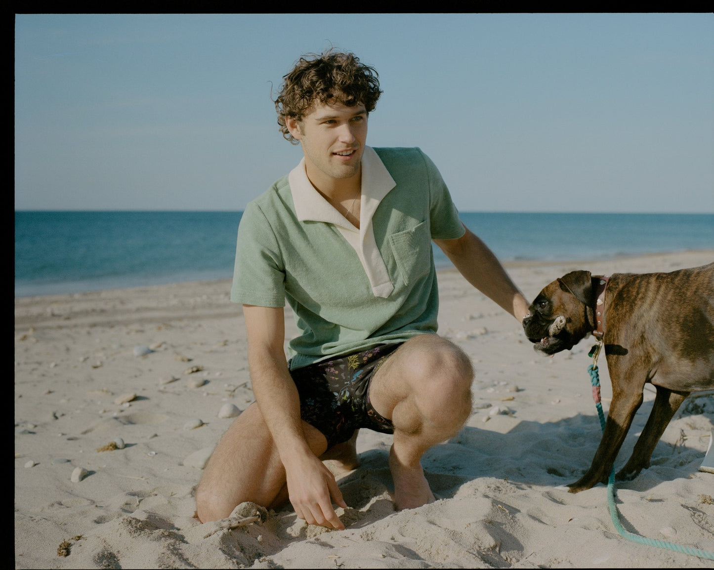 Polo - Green (Terrycloth)