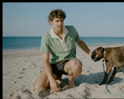 Polo - Green (Terrycloth)