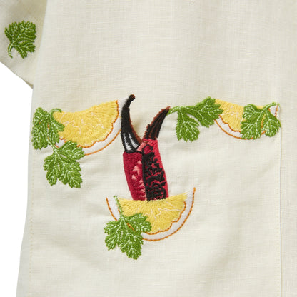 'Just a Pinch' Cabana ~ Relaxed Crop Cut