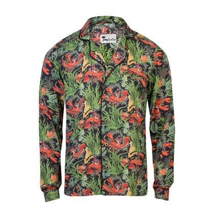 Lobster Rodeo (Midnight Green) (Long  Sleeve)