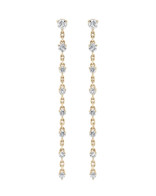Grande Diamond Cascade Earrings
