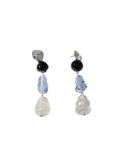 Blue Pearl Earrings