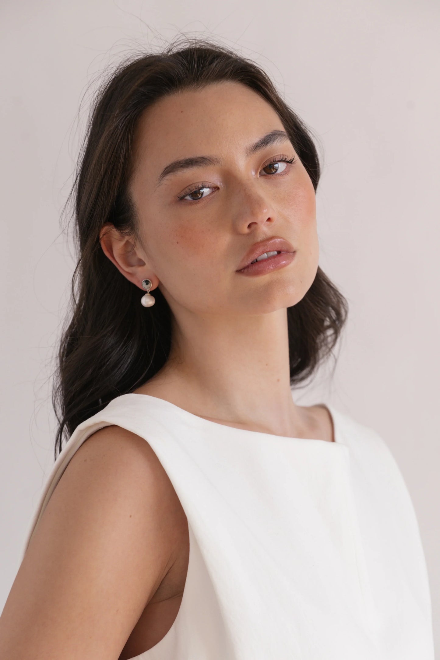 Domino Drop Earring