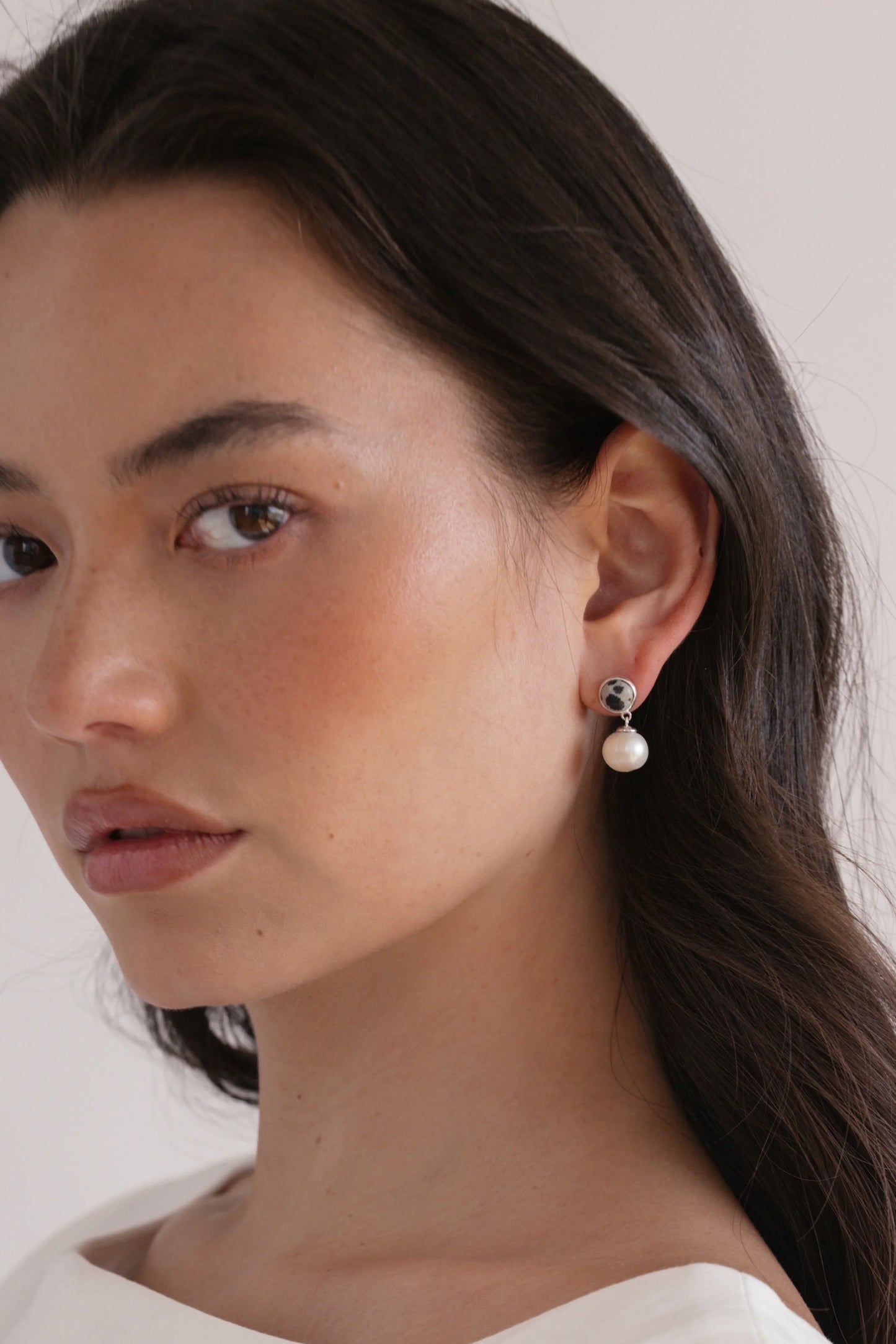 Domino Drop Earring