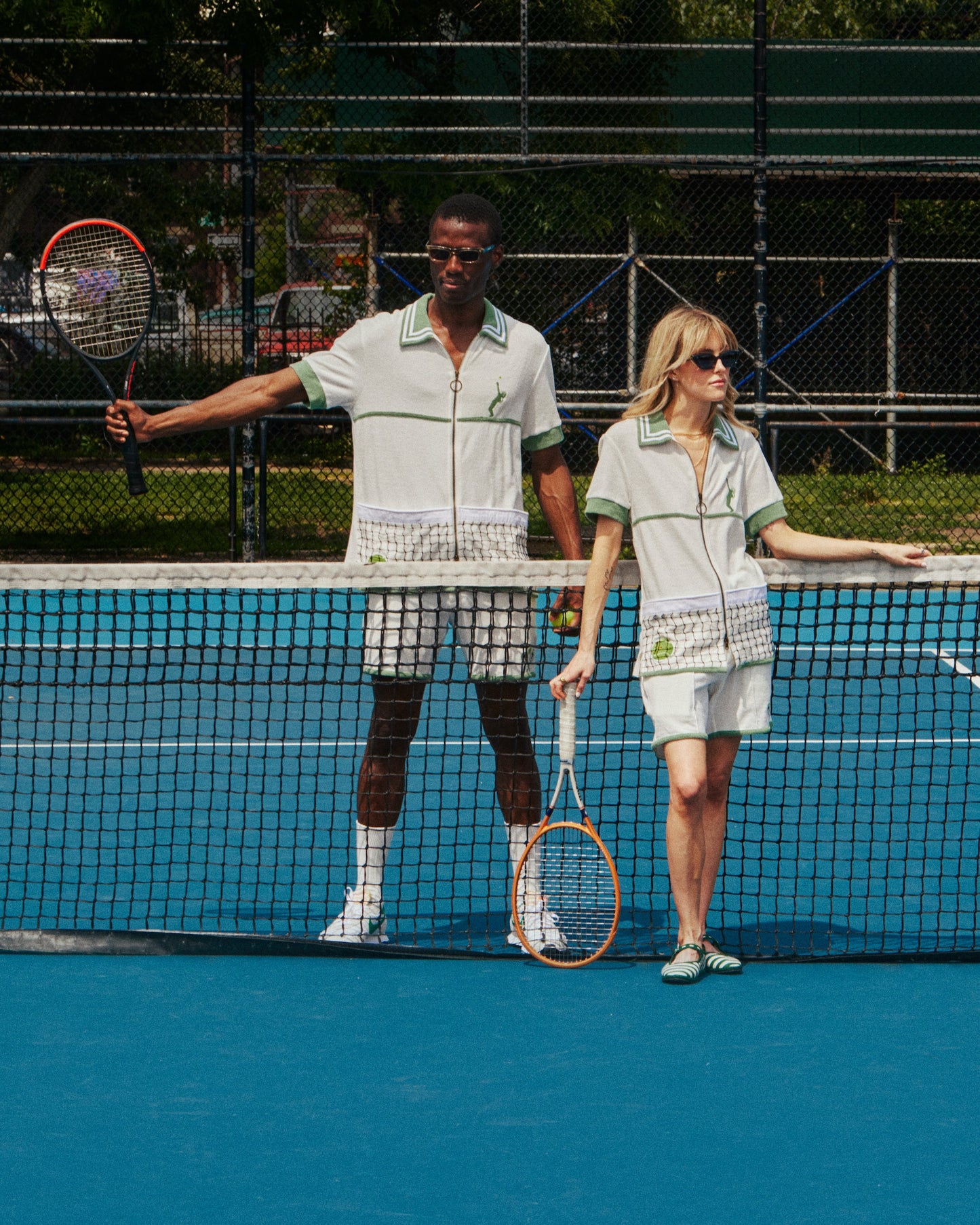 'Fault One' Tennis Cabana Shorts