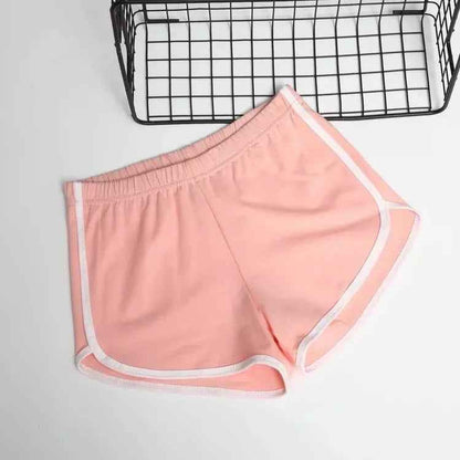 Women's High-Waist Drawstring Lounge Shorts – 5-Pack