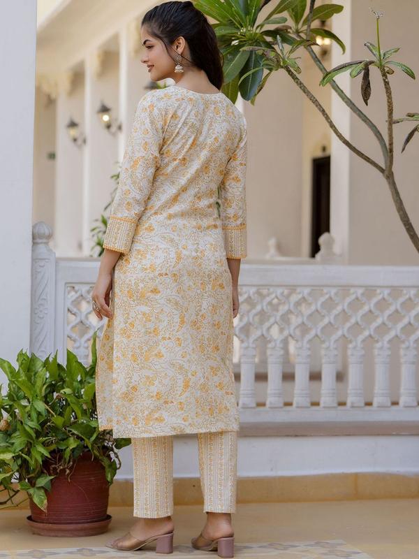 ANOUK Women Kurta Palazzo Dupatta Set